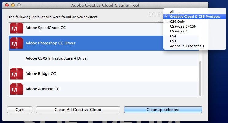 Adobe uninstaller tool