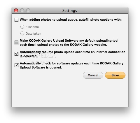 kodak gallery  software