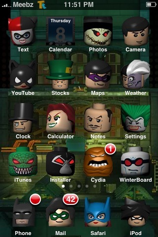 Batman Iphone Wallpaper on Lego Batman Heads Screenshots  Screen Capture
