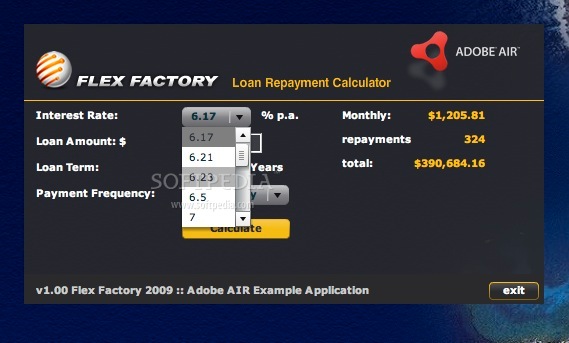 Repayments Calculator