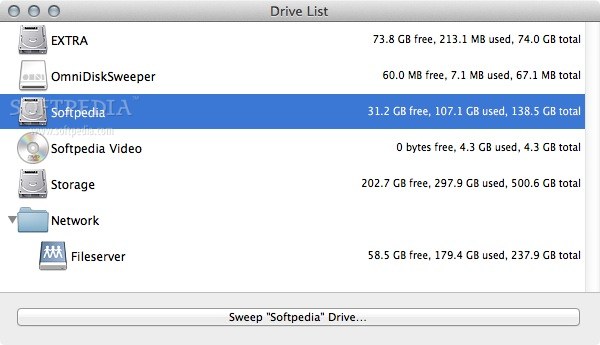OmniDiskSweeper For Mac
