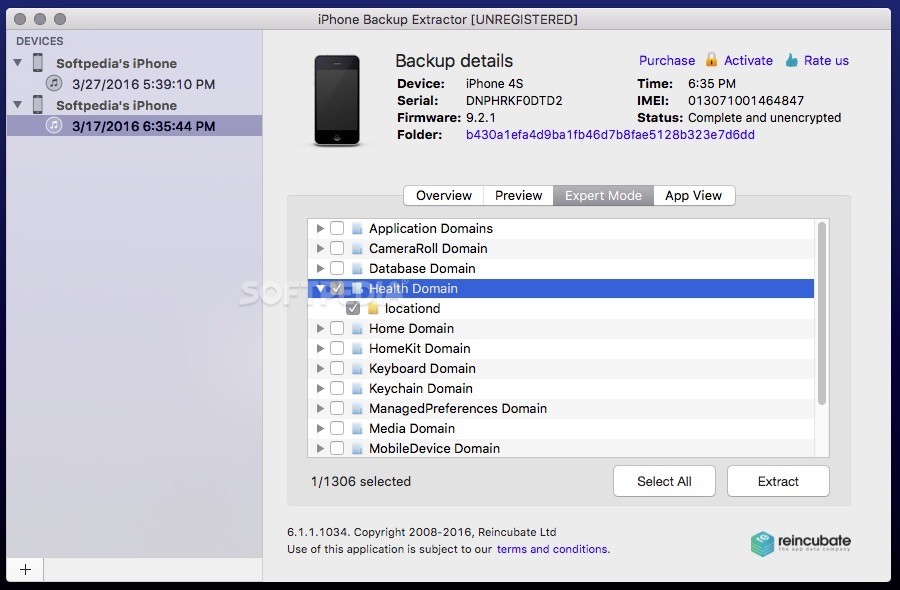 iPhone Backup Extractor 7.5 Full Crack Activation Key