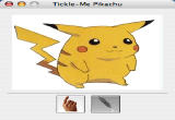 Tickle-me Pikachu game for Macintosh.