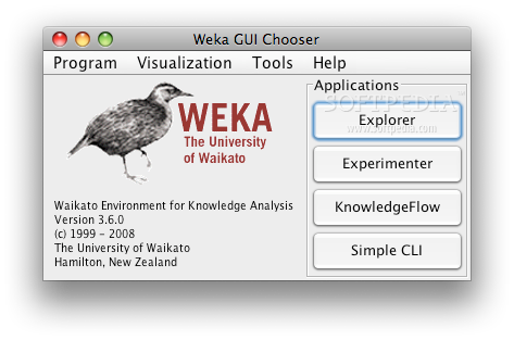 Weka 3 Data Mining Software In Java